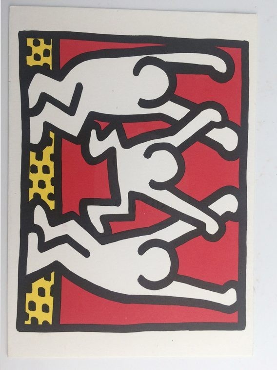 Carte Postale Moderne Keith Haring