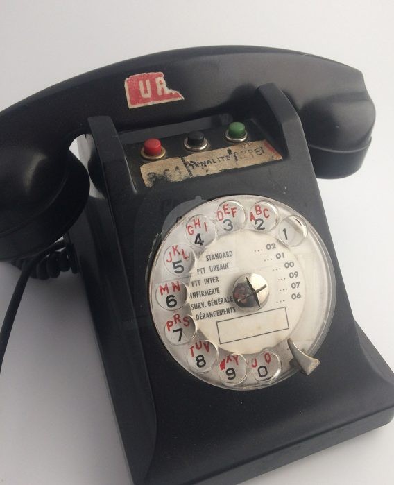 Téléphone Vintage Bakélite