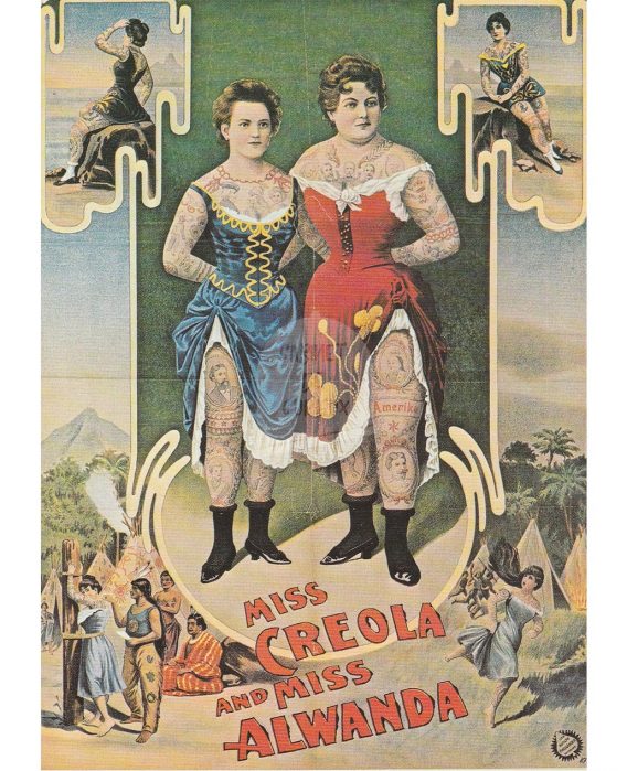 Carte Postale Moderne Affiche Cirque