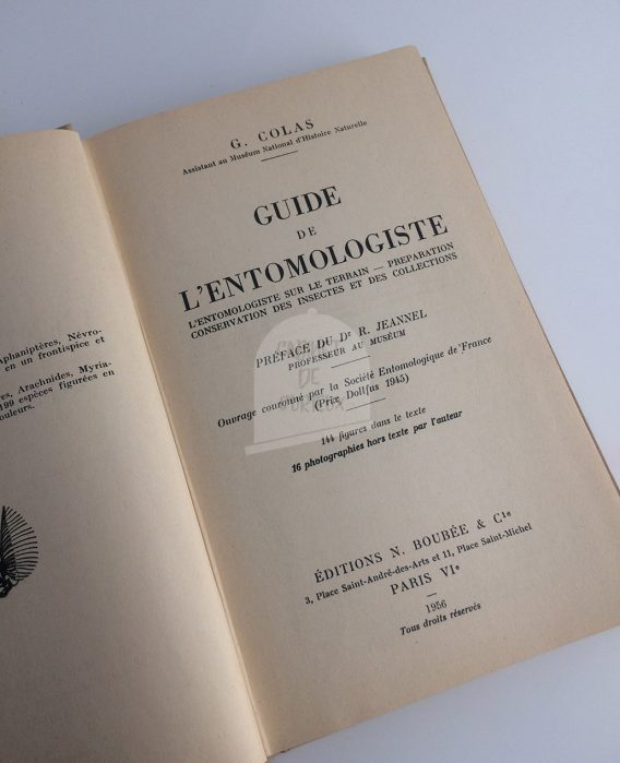 Guide de l'entomologiste