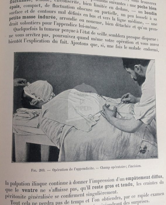 Traité de Chirurgie d'Urgence - 1900