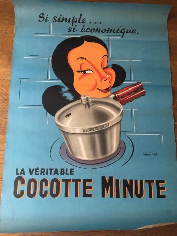 Affiche Vintage Cocotte Minute