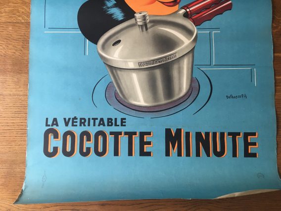 Affiche Vintage Cocotte Minute